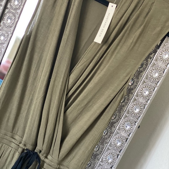 COPY - Mustard Seed women's drawstring romper tank top - Picture 3 of 3